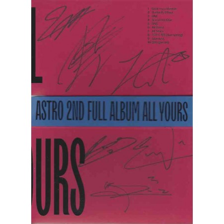 ASTRO - All Yours - 2nd Album - Signed Album